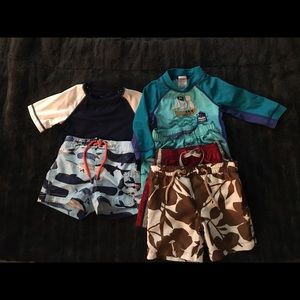 6-12 month baby boy swim outfits